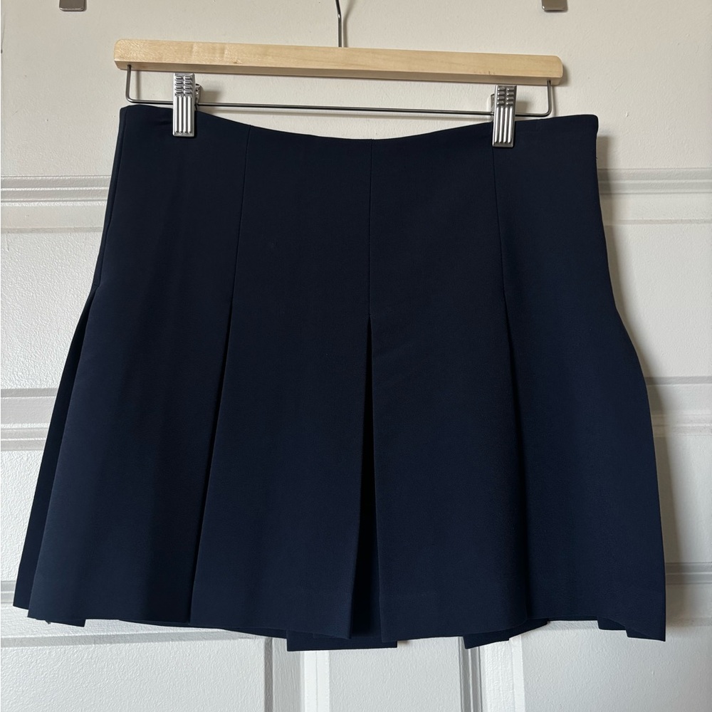 Aritiza Babaton Navy Blue Mini Skirt
